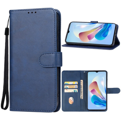 For ZTE Axon 40 Lite Leather Phone Case(Blue) - ZTE Cases by PMC Jewellery | Online Shopping South Africa | PMC Jewellery | Buy Now Pay Later Mobicred