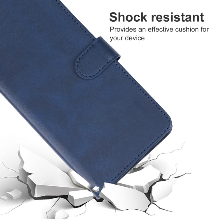 For ZTE Axon 40 Lite Leather Phone Case(Blue) - ZTE Cases by PMC Jewellery | Online Shopping South Africa | PMC Jewellery | Buy Now Pay Later Mobicred