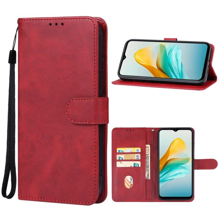 For ZTE Blade A53 Leather Phone Case(Red) - ZTE Cases by PMC Jewellery | Online Shopping South Africa | PMC Jewellery | Buy Now Pay Later Mobicred