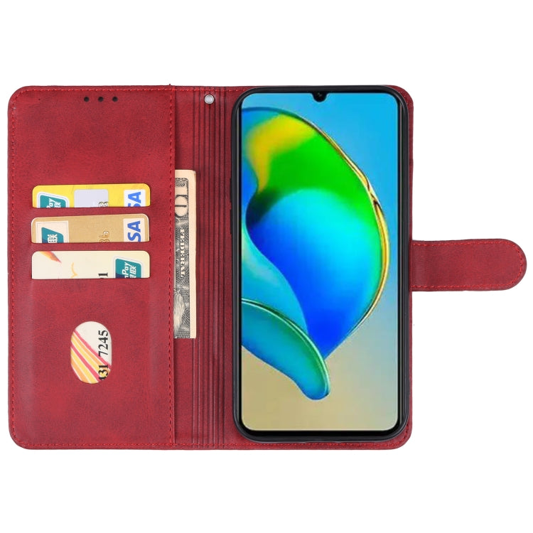 For ZTE Blade V41 Smart Leather Phone Case(Red) - ZTE Cases by PMC Jewellery | Online Shopping South Africa | PMC Jewellery | Buy Now Pay Later Mobicred