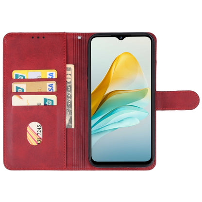 For ZTE Blade A53+ Leather Phone Case(Red) - ZTE Cases by PMC Jewellery | Online Shopping South Africa | PMC Jewellery | Buy Now Pay Later Mobicred