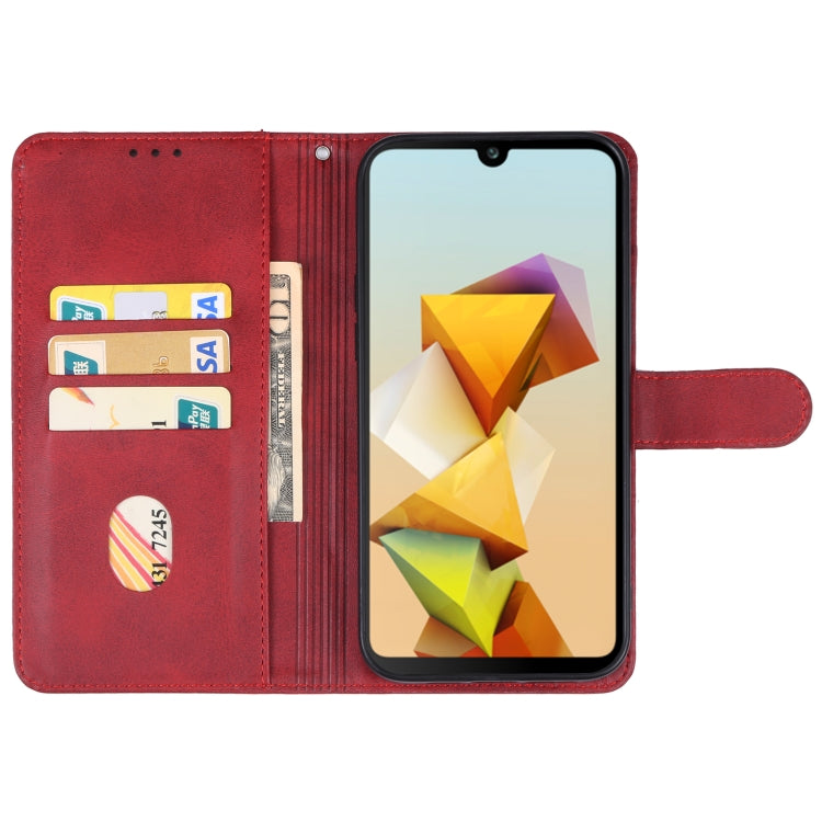 For ZTE Blade A33s Leather Phone Case(Red) - ZTE Cases by PMC Jewellery | Online Shopping South Africa | PMC Jewellery | Buy Now Pay Later Mobicred