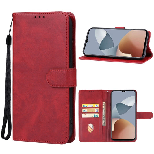 For ZTE Blade A73 4G/Blade V50 Smart/Axon 50 Lite Leather Phone Case(Red) - ZTE Cases by PMC Jewellery | Online Shopping South Africa | PMC Jewellery | Buy Now Pay Later Mobicred