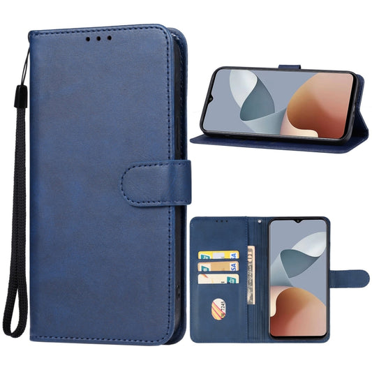 For ZTE Blade A73 4G/Blade V50 Smart/Axon 50 Lite Leather Phone Case(Blue) - ZTE Cases by PMC Jewellery | Online Shopping South Africa | PMC Jewellery | Buy Now Pay Later Mobicred