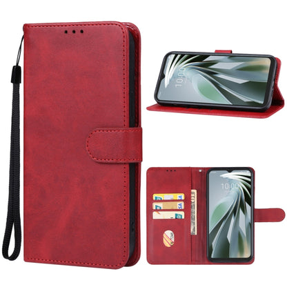 For ZTE Libero 5G IV Leather Phone Case(Red) - ZTE Cases by PMC Jewellery | Online Shopping South Africa | PMC Jewellery | Buy Now Pay Later Mobicred