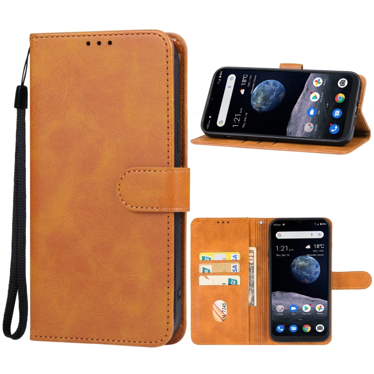 For ZTE Blade A7P Leather Phone Case(Brown) - ZTE Cases by PMC Jewellery | Online Shopping South Africa | PMC Jewellery | Buy Now Pay Later Mobicred