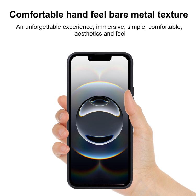 For iPhone 16e TPU Phone Case(Black) - iPhone 16e Cases by PMC TechLife | Online Shopping South Africa | PMC TechLife | Buy Now Pay Later Mobicred