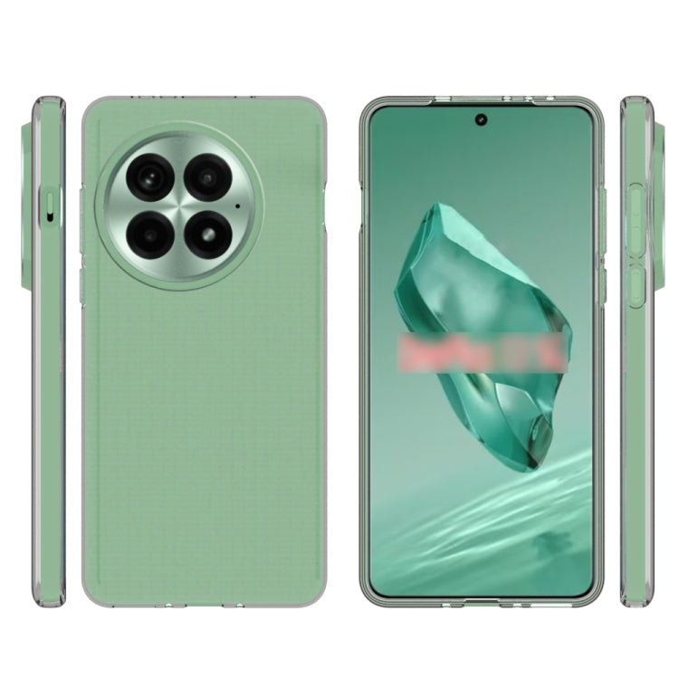 For OnePlus 13 Waterproof Texture TPU Phone Case(Transparent) - OnePlus Cases by PMC Jewellery | Online Shopping South Africa | PMC Jewellery | Buy Now Pay Later Mobicred