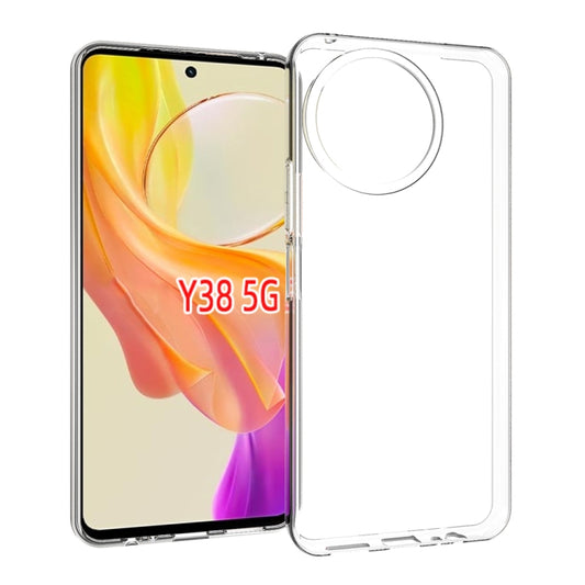 For vivo Y38 5G Waterproof Texture TPU Phone Case(Transparent) - vivo Cases by PMC Jewellery | Online Shopping South Africa | PMC Jewellery | Buy Now Pay Later Mobicred