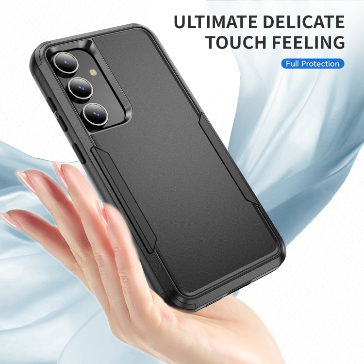 For Samsung Galaxy S24+ 5G TPU + PC Shockproof Protective Phone Case(Black) - free shipping - PMC TechLife - Order now!