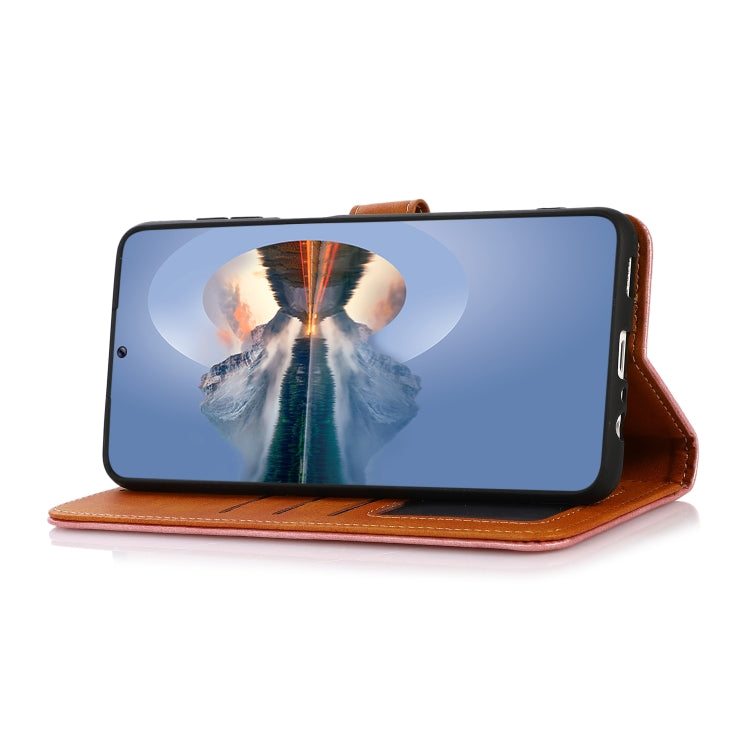 For Xiaomi 14 Pro KHAZNEH Cowhide Texture Flip Leather Phone Case(Brown) - 14 Pro Cases by PMC TechLife | Online Shopping South Africa | PMC TechLife | Buy Now Pay Later Mobicred