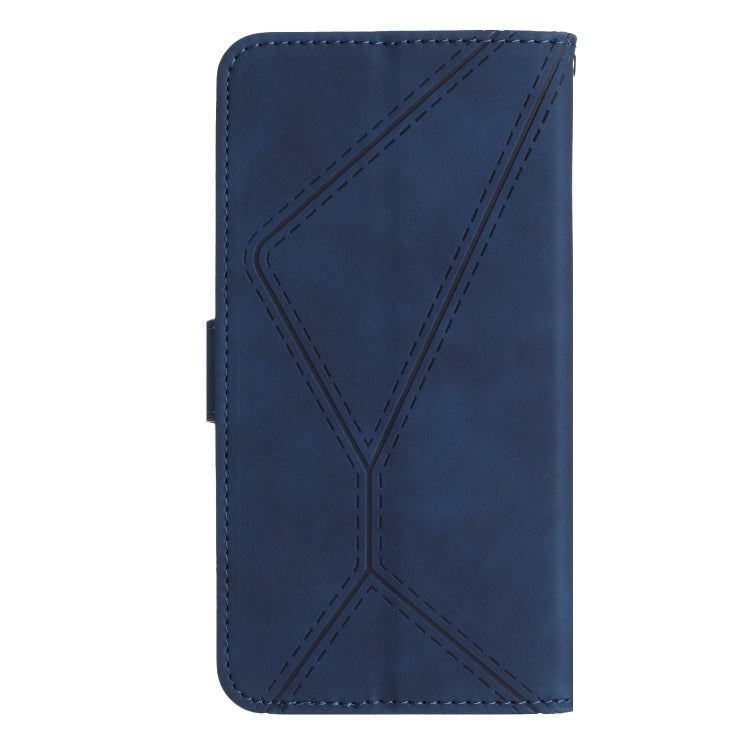 For Xiaomi 13T / 13T Pro Stitching Embossed Leather Phone Case(Blue) - Xiaomi Cases by PMC Jewellery | Online Shopping South Africa | PMC Jewellery