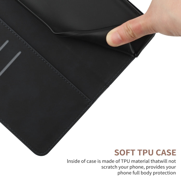 For Motorola Moto E22 / E22i 4G Stitching Embossed Leather Phone Case(Black) - free shipping - PMC TechLife - Order now!