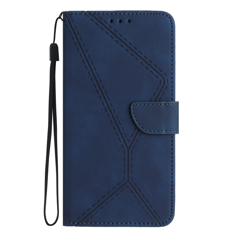 For Motorola Moto E22 / E22i 4G Stitching Embossed Leather Phone Case(Blue) - free shipping - PMC TechLife - Order now!