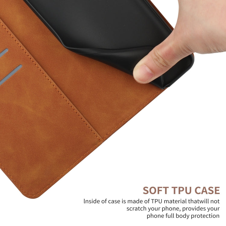 For Motorola Moto G14 Stitching Embossed Leather Phone Case(Brown) - free shipping - PMC TechLife - Order now!