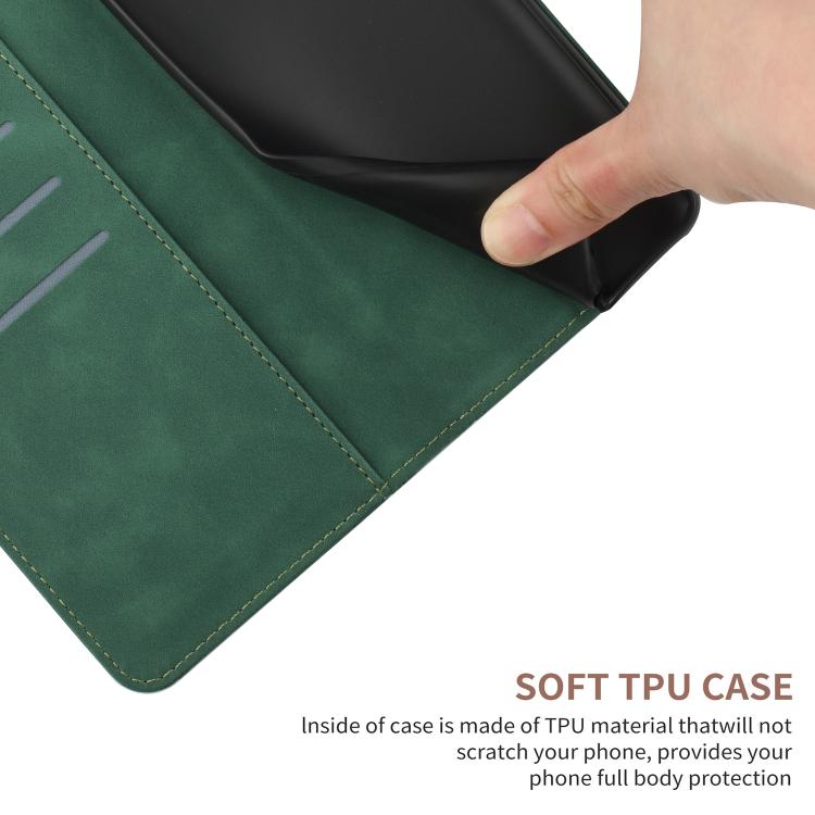 For Motorola Moto G86 5G Stitching Embossed Leather Phone Case(Green) - free shipping - PMC TechLife - Order now!