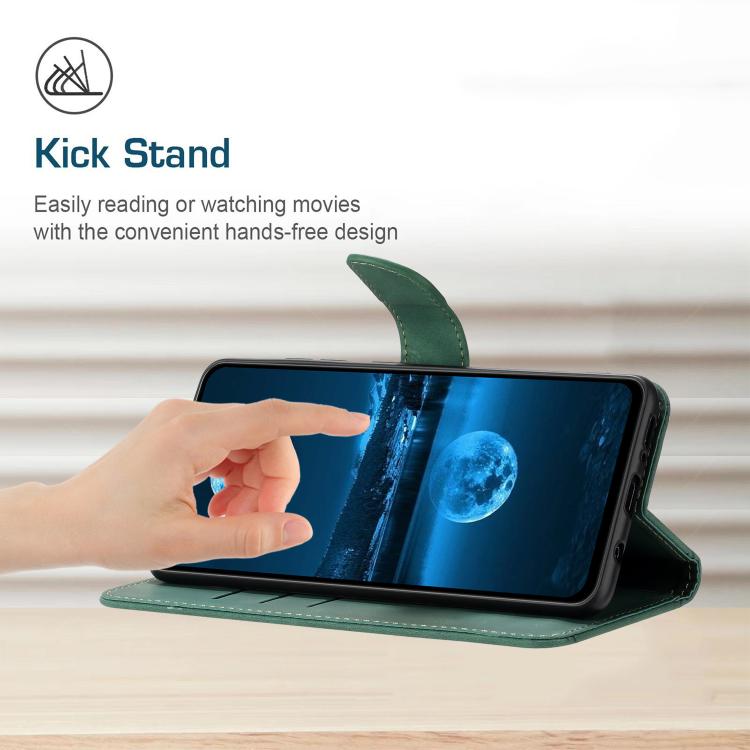 For Motorola Edge 60 Pro Stitching Embossed Leather Phone Case(Green) - free shipping - PMC TechLife - Order now!