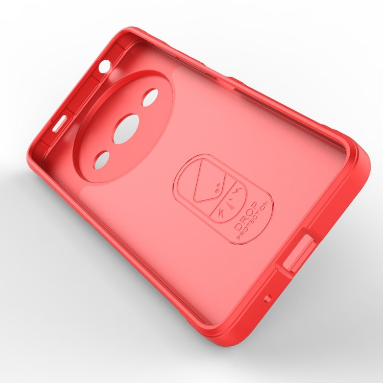 For Xiaomi Redmi A3 4G Global Magic Shield TPU + Flannel Phone Case(Grey) - Xiaomi Cases by PMC TechLife | Online Shopping South Africa | PMC TechLife | Buy Now Pay Later Mobicred