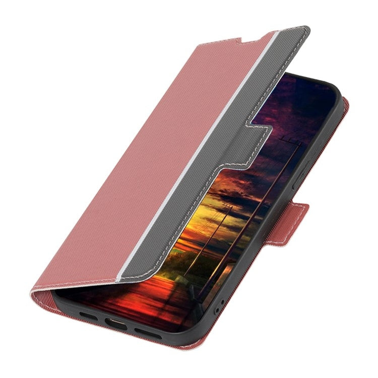 For Huawei nova 12i 4G Twill Texture Side Button Leather Phone Case(Pink) - free shipping - PMC TechLife - Order now!