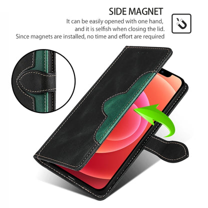 For Infinix Note 40 Pro 4G Skin Feel Magnetic Buckle Leather Phone Case(Black) - Infinix Cases by PMC Jewellery | Online Shopping South Africa | PMC Jewellery | Buy Now Pay Later Mobicred