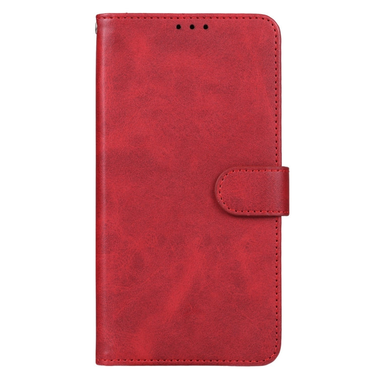 For Blackview Oscal Flat 1C Leather Phone Case(Red) - More Brand by PMC Jewellery | Online Shopping South Africa | PMC Jewellery