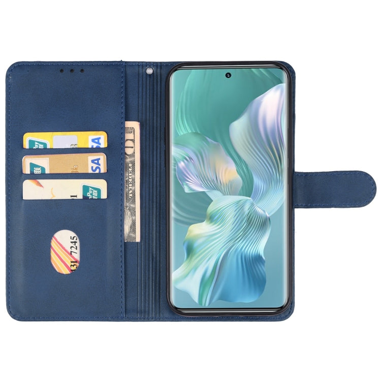 For Honor 90 Leather Phone Case(Blue) - Honor Cases by PMC Jewellery | Online Shopping South Africa | PMC Jewellery | Buy Now Pay Later Mobicred