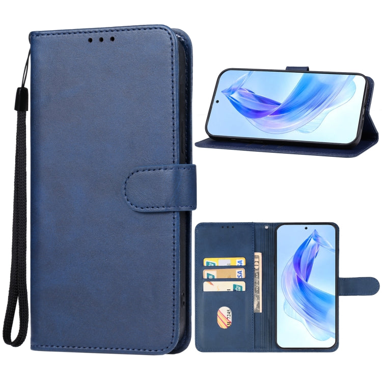 For Honor 90 Lite Leather Phone Case(Blue) - Honor Cases by PMC Jewellery | Online Shopping South Africa | PMC Jewellery | Buy Now Pay Later Mobicred