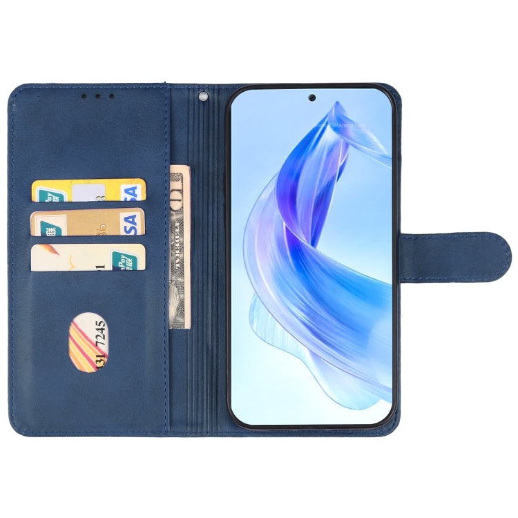 For Honor 90 Lite Leather Phone Case(Blue) - Honor Cases by PMC Jewellery | Online Shopping South Africa | PMC Jewellery | Buy Now Pay Later Mobicred