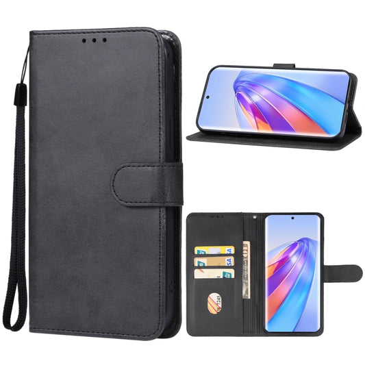 For Honor X50 Leather Phone Case(Black) - Honor Cases by PMC Jewellery | Online Shopping South Africa | PMC Jewellery | Buy Now Pay Later Mobicred