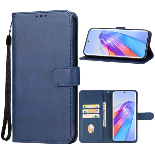 For Honor X50 Leather Phone Case(Blue) - Honor Cases by PMC Jewellery | Online Shopping South Africa | PMC Jewellery | Buy Now Pay Later Mobicred