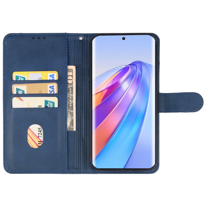 For Honor X50 Leather Phone Case(Blue) - Honor Cases by PMC Jewellery | Online Shopping South Africa | PMC Jewellery | Buy Now Pay Later Mobicred