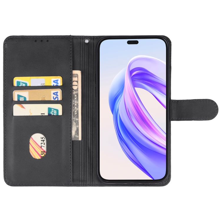 For Honor X50i+ Leather Phone Case(Black) - Honor Cases by PMC Jewellery | Online Shopping South Africa | PMC Jewellery | Buy Now Pay Later Mobicred