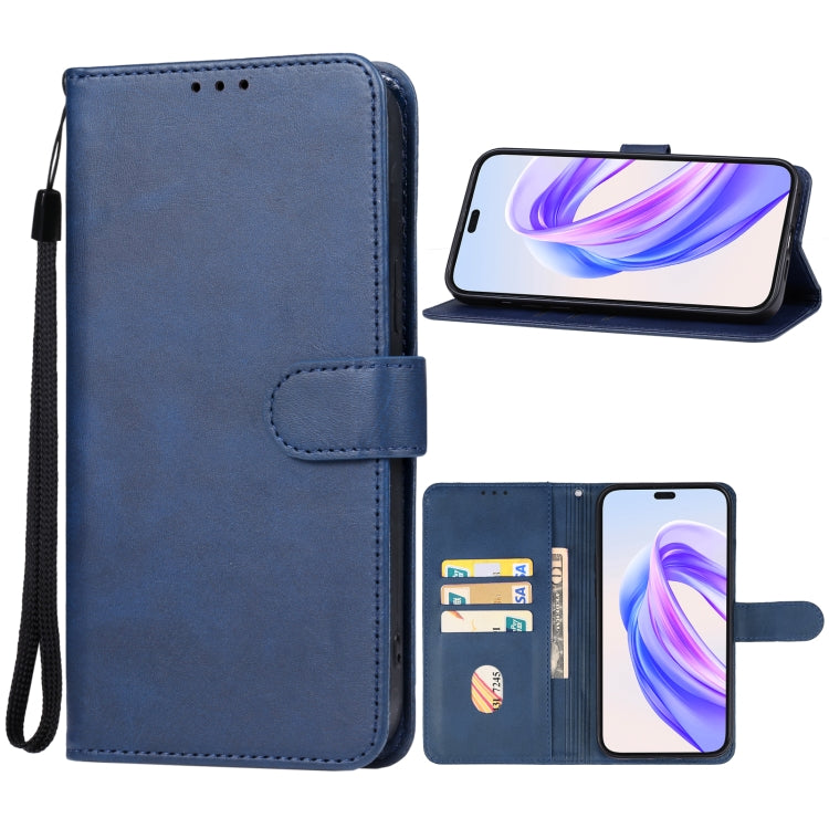 For Honor X50i+ Leather Phone Case(Blue) - Honor Cases by PMC Jewellery | Online Shopping South Africa | PMC Jewellery | Buy Now Pay Later Mobicred