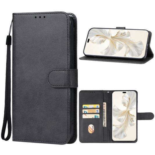 For Honor 100 Pro Leather Phone Case(Black) - Honor Cases by PMC Jewellery | Online Shopping South Africa | PMC Jewellery | Buy Now Pay Later Mobicred