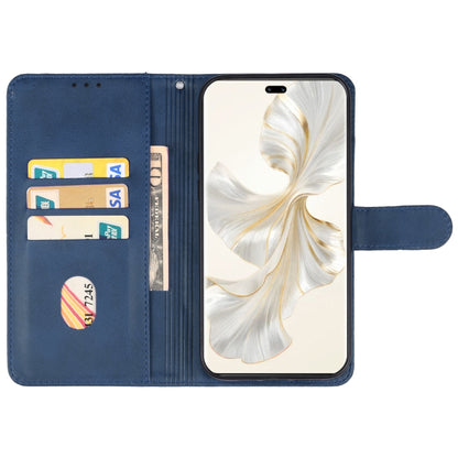 For Honor 100 Pro Leather Phone Case(Blue) - Honor Cases by PMC Jewellery | Online Shopping South Africa | PMC Jewellery | Buy Now Pay Later Mobicred