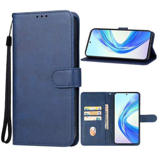 For Honor X7b Leather Phone Case(Blue) - Honor Cases by PMC Jewellery | Online Shopping South Africa | PMC Jewellery | Buy Now Pay Later Mobicred