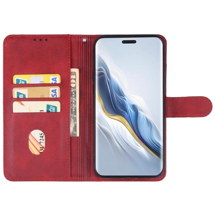 For Honor Magic6 Pro Leather Phone Case(Red) - Honor Cases by PMC Jewellery | Online Shopping South Africa | PMC Jewellery | Buy Now Pay Later Mobicred