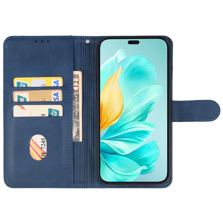 For Honor 200 Leather Phone Case(Blue) - Honor Cases by PMC Jewellery | Online Shopping South Africa | PMC Jewellery | Buy Now Pay Later Mobicred