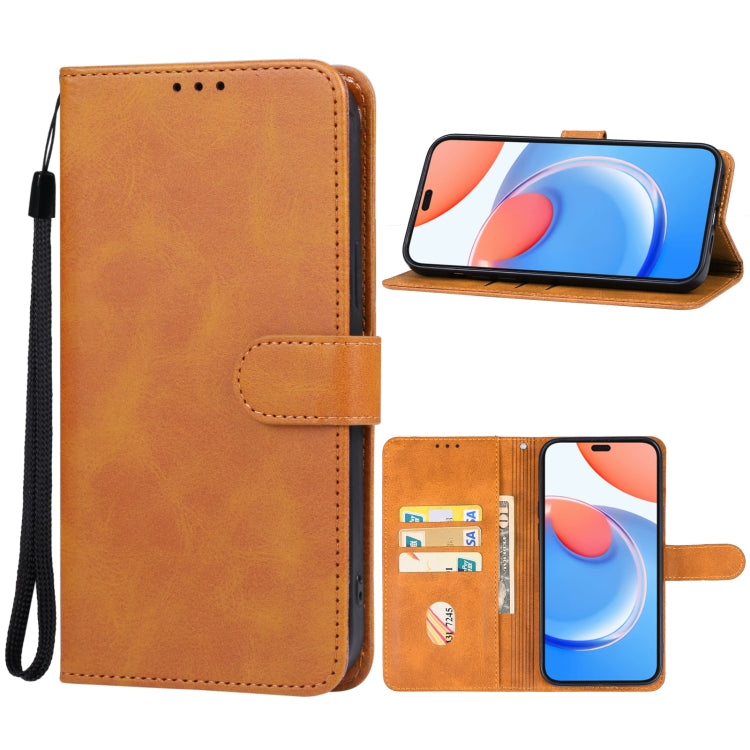 For Honor Play8T Pro Leather Phone Case(Brown) - Honor Cases by PMC Jewellery | Online Shopping South Africa | PMC Jewellery | Buy Now Pay Later Mobicred