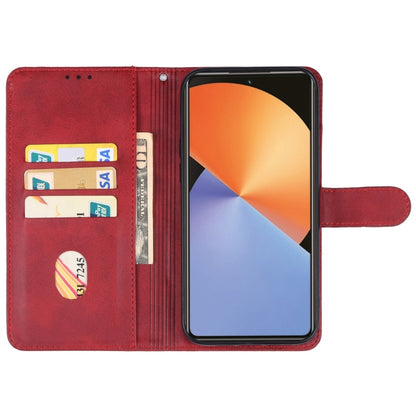 For Infinix Note 30 Pro Leather Phone Case(Red) - Infinix Cases by PMC Jewellery | Online Shopping South Africa | PMC Jewellery | Buy Now Pay Later Mobicred