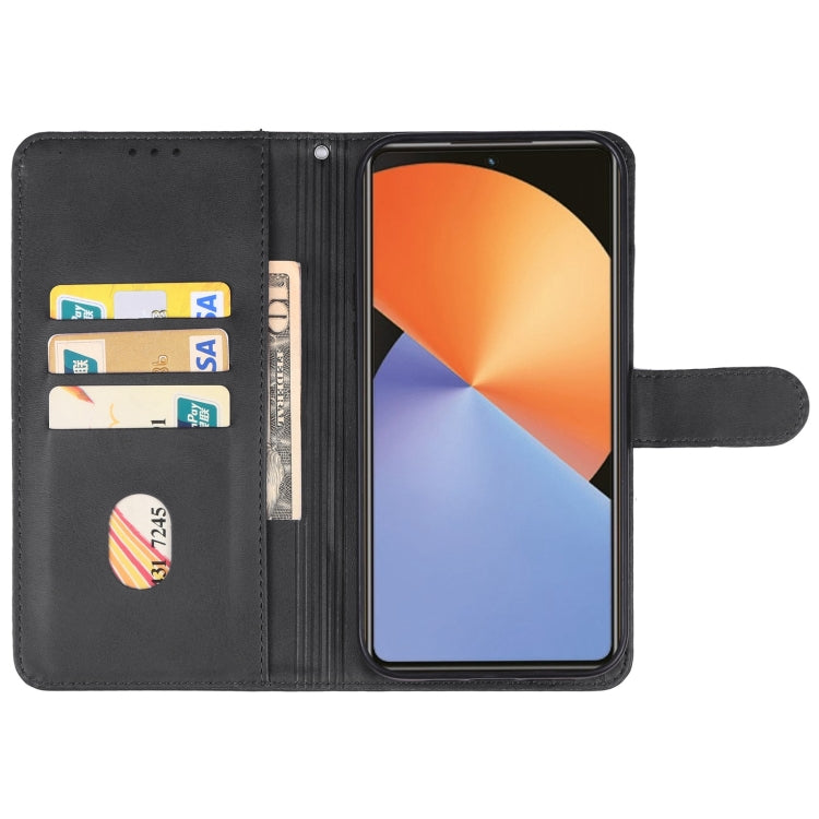 For Infinix Note 30 Pro Leather Phone Case(Black) - Infinix Cases by PMC Jewellery | Online Shopping South Africa | PMC Jewellery | Buy Now Pay Later Mobicred