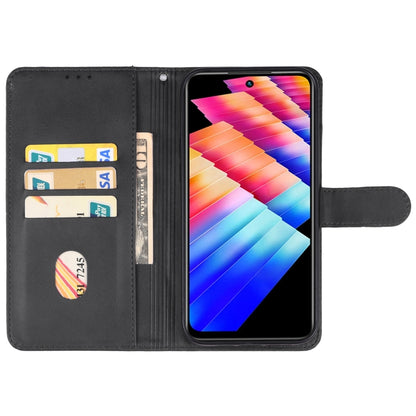 For Infinix Hot 30 Play NFC Leather Phone Case(Black) - Infinix Cases by PMC Jewellery | Online Shopping South Africa | PMC Jewellery | Buy Now Pay Later Mobicred