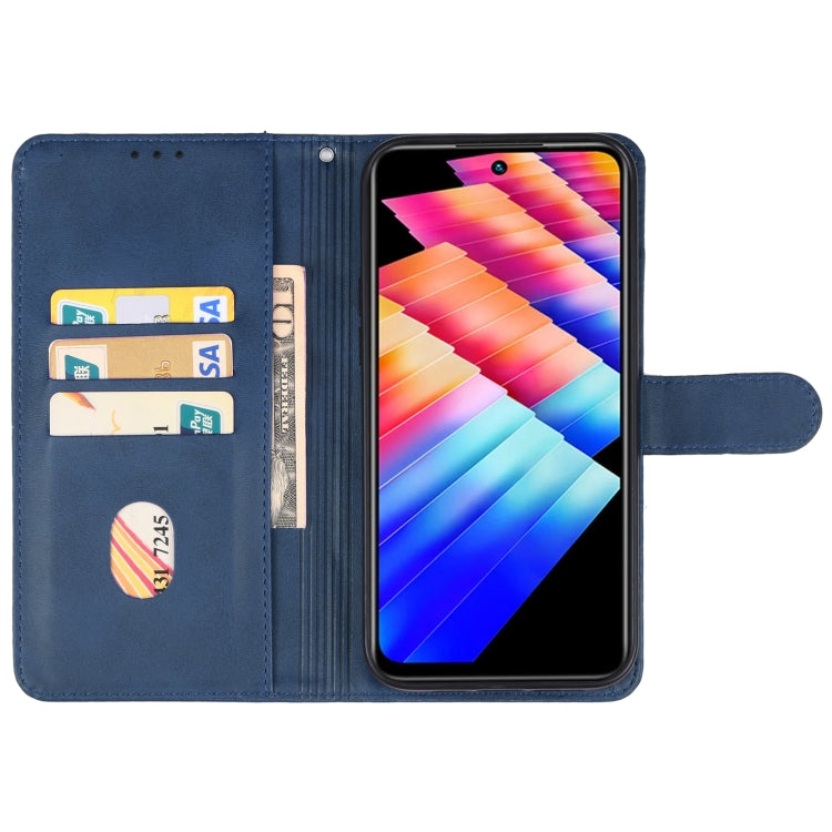 For Infinix Hot 30 Play NFC Leather Phone Case(Blue) - Infinix Cases by PMC Jewellery | Online Shopping South Africa | PMC Jewellery | Buy Now Pay Later Mobicred