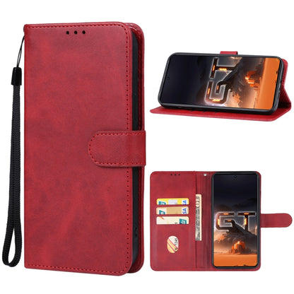 For Infinix GT 10 Pro Leather Phone Case(Red) - Infinix Cases by PMC Jewellery | Online Shopping South Africa | PMC Jewellery | Buy Now Pay Later Mobicred