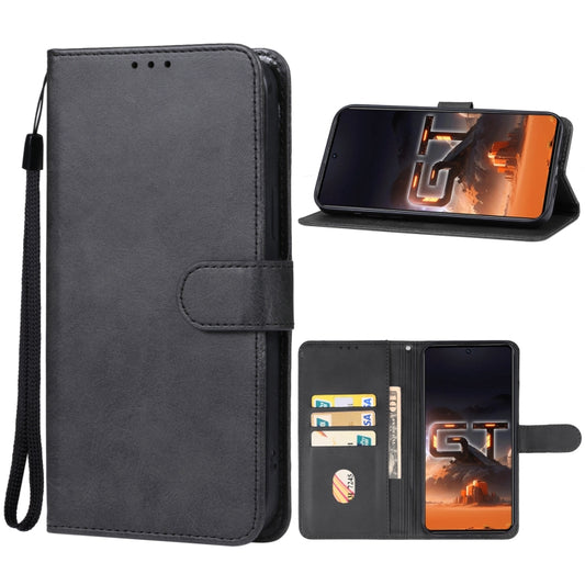 For Infinix GT 10 Pro Leather Phone Case(Black) - Infinix Cases by PMC Jewellery | Online Shopping South Africa | PMC Jewellery | Buy Now Pay Later Mobicred