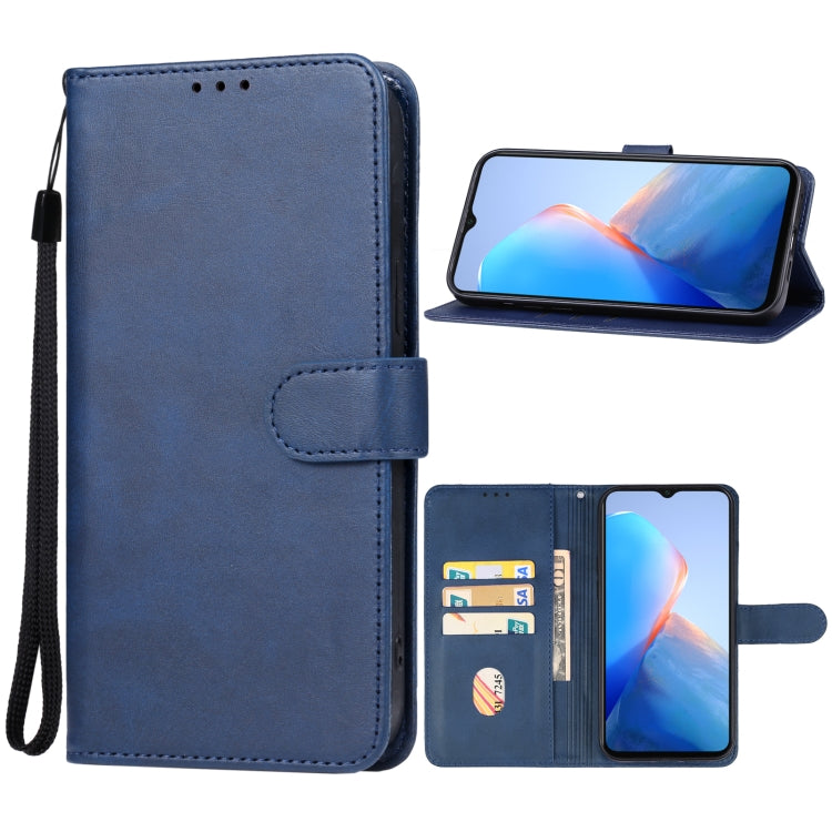 For Infinix Smart 8 Leather Phone Case(Blue) - Infinix Cases by PMC Jewellery | Online Shopping South Africa | PMC Jewellery | Buy Now Pay Later Mobicred