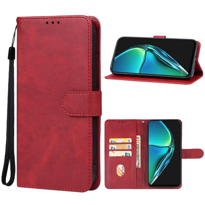 For Infinix Hot 40i Leather Phone Case(Red) - Infinix Cases by PMC Jewellery | Online Shopping South Africa | PMC Jewellery | Buy Now Pay Later Mobicred