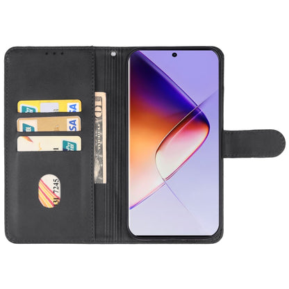 For Infinix Note 40 Pro Leather Phone Case(Black) - Infinix Cases by PMC Jewellery | Online Shopping South Africa | PMC Jewellery | Buy Now Pay Later Mobicred