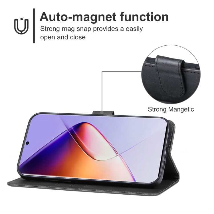 For Infinix Note 40 Pro+ 5G Leather Phone Case(Black) - Infinix Cases by PMC Jewellery | Online Shopping South Africa | PMC Jewellery | Buy Now Pay Later Mobicred