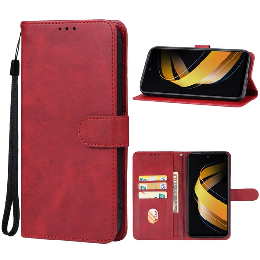 For Infinix Smart 8 Plus Leather Phone Case(Red) - Infinix Cases by PMC Jewellery | Online Shopping South Africa | PMC Jewellery | Buy Now Pay Later Mobicred